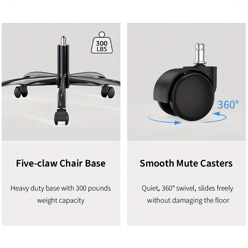 Ergonomic Office Chair Pro With 4D Lumbar Support | 150° Lockable Recline