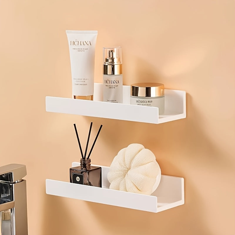 Simple Practical Rack Transparent Acrylic Hanging Wall Rack - 1pc Modern Bathroom Storage Box