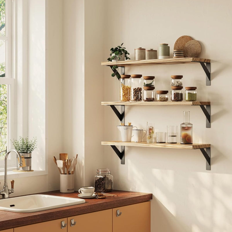 Wall Floating Bookshelf Wall Floating Bookshelf | Wall Mounted, Hanging, Bedroom, Office, Living Room