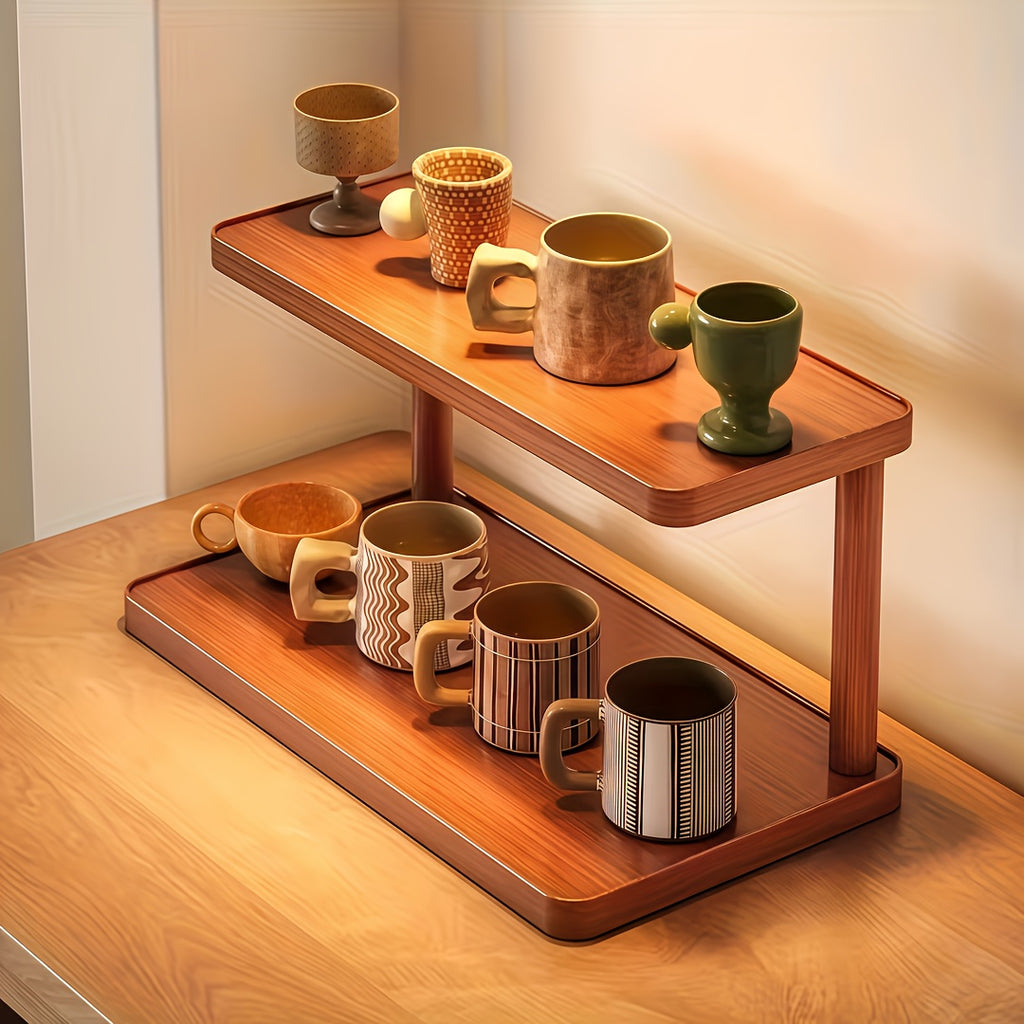 2\u002F3\u002F4-Tier Heavy-Duty Solid Wood Shelving Unit