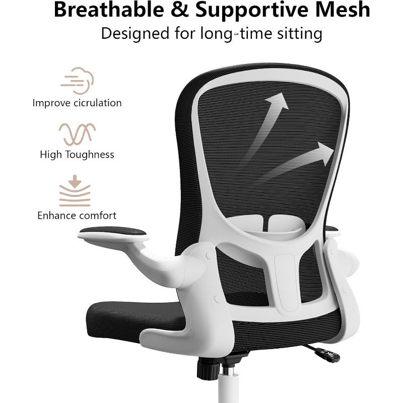 Ergonomic Office Chair, Comfort Swivel Home Office Task Chair, Breathable Mesh Desk Chair