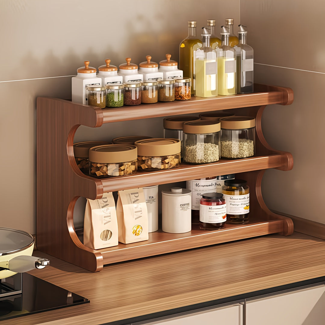 2\u002F3\u002F4-Tier Heavy-Duty Solid Wood Shelving Unit