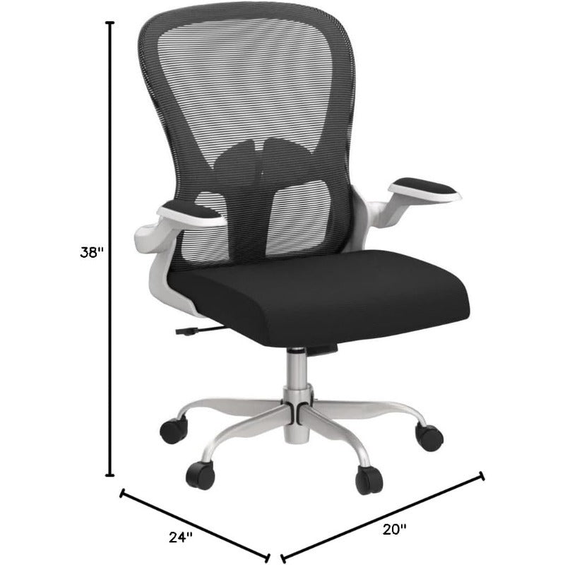 Ergonomic Office Chair, Comfort Swivel Home Office Task Chair, Breathable Mesh Desk Chair