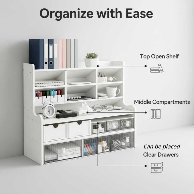 Scrapbook Storage, Universally Compatible, Quick Assembly, Requires Manual Assembly